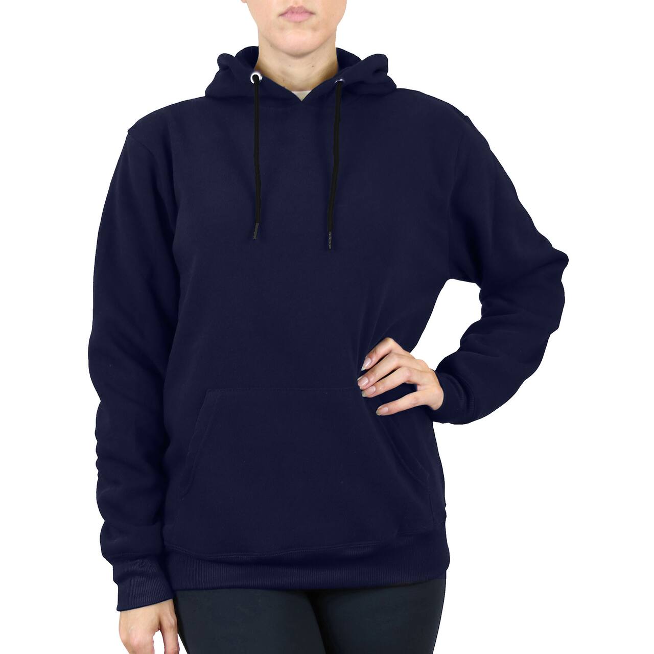 Galaxy by Harvic Heavyweight Fleece-Lined Women's Pullover Sweater Hoodie